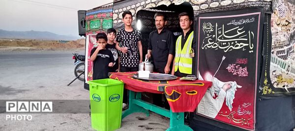 شور حسینی در هیئت ابوالفضلی روستای مهدی آباد شهرستان رشتخوار