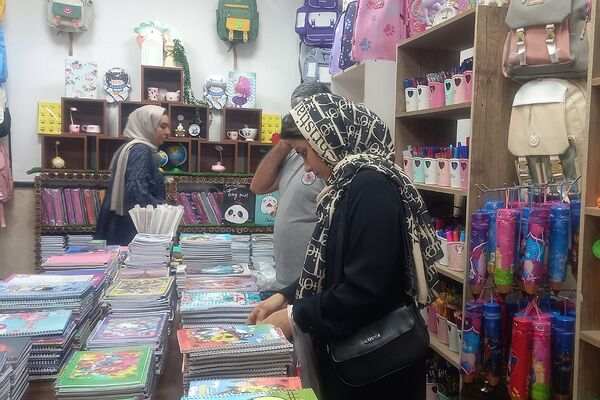 برپایی دومین دوره نمایشگاه لوازم التحریر و نوشت افزار ویژه مدارس در قرچک