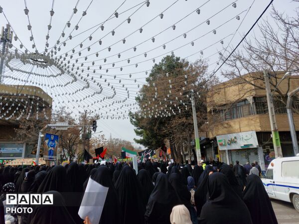 راهپیمایی باشکوه مردم باخرز در روز جهانی قدس، فریاد خونخواهی و آزادی در آخرین جمعه ماه رمضان
