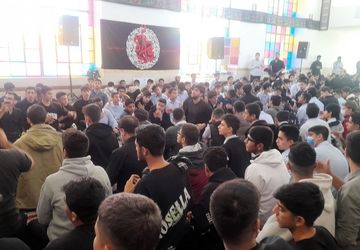  مراسم عزاداری شهادت حضرت فاطمه (س) در دبیرستان ماندگار شهید مدرس شهرری