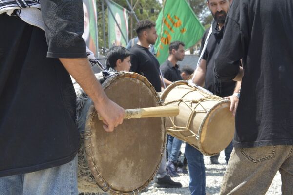 پیاده روی دلدادگان اربعین حسینی ع در اسلامشهر به سوی امامزاده اسماعیل