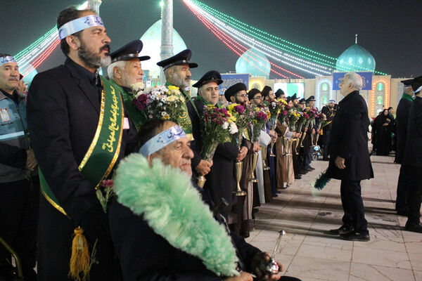 آیین شکرگذاری خادمان مسجد مقدس جمکران