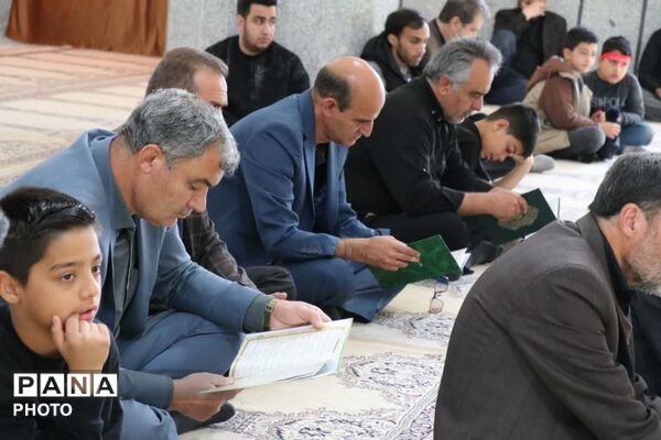 مراسم بزرگداشت رهبر امت آیت الله خامنه‌ای (ره) در ابرکوه