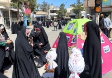 روز جهانی قدس‌ با حضور پر‌شور مردم در گناباد