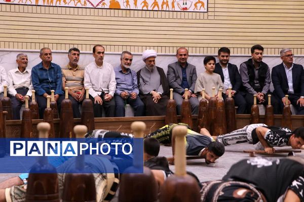 آیین افتتاح زورخانه مهدیه شهدا در شیراز