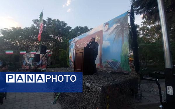 یادواره ۲۷۰ شهید  در مقبره شهید گمنام بوستان حضرت ام البنین(س) ناحیه یک شهرری