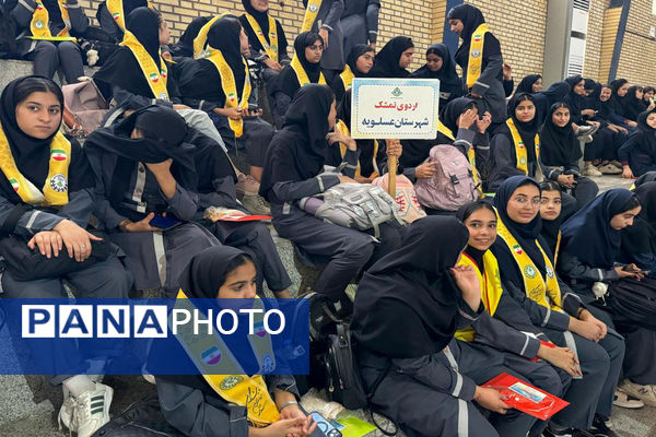 اردوی تمشک دختران شهرستان‌های جنوبی استان بوشهر در کنگان