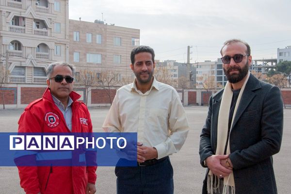جلسه آموزشی ایمنی و اطفا حریق در مدرسه فرزندان میهن اسلامشهر