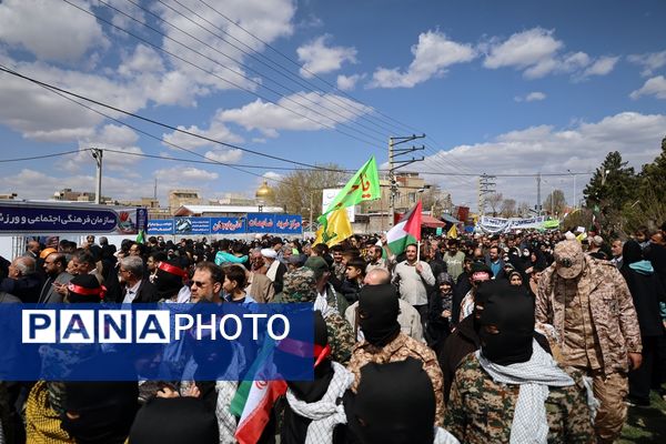 راهپیمایی روز قدس در ارومیه