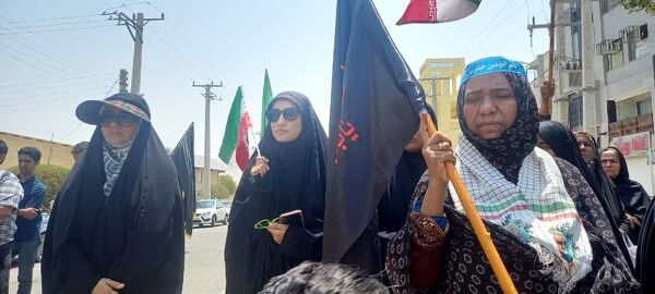 مردم شهر رویدر طنین انتقام‌خواهی را در روز غدیر سر دادند