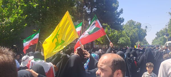راهپیمایی جمعه خشم و نصر در نیشابور 