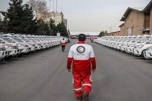 آمادگی ۳۷۰۰ نیروی هلال‌احمر برای مراسم تشیع رهبر شهید