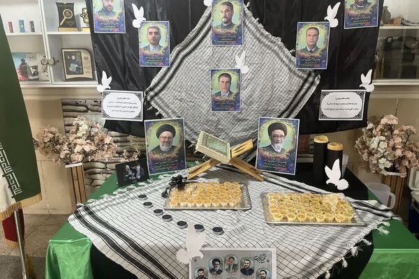 برپایی موکب به‌مناسبت سالروز شهادت رئیس جمهور و همراهان در دبیرستان شاهد 16