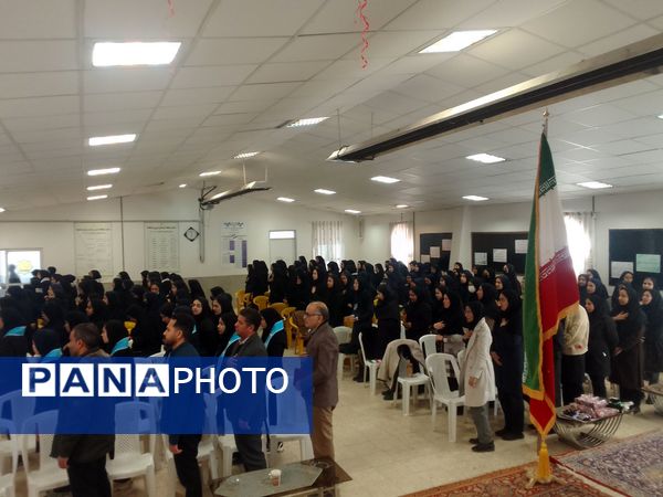 زنگ انقلاب در مدرسه بنت‌الهدی صدر با حضور مسئولین نواخته شد 