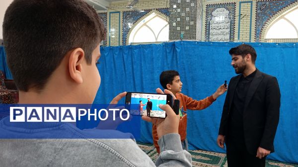 نماز جمعه با حضور دانش‌آموزان فعال بسیجی شهر بن