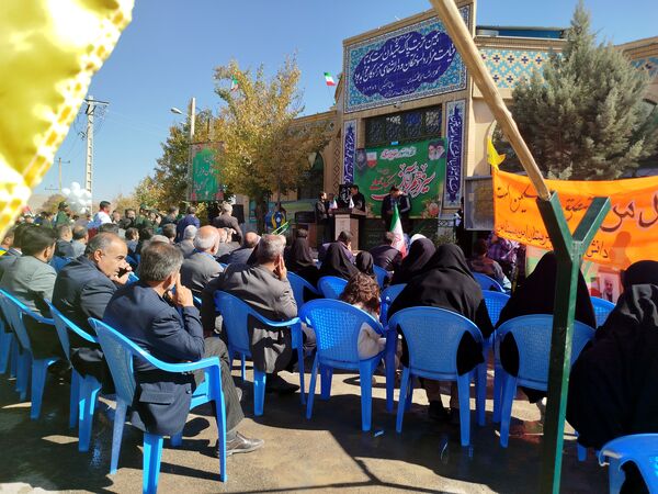 ثبت حضور پرشور مردم شهرستان بن در راهپیمایی ۱۳ آبان در قاب پانا