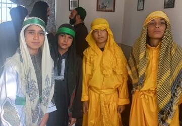 حضور پررنگ نوجوانان در تعزیه خوانی