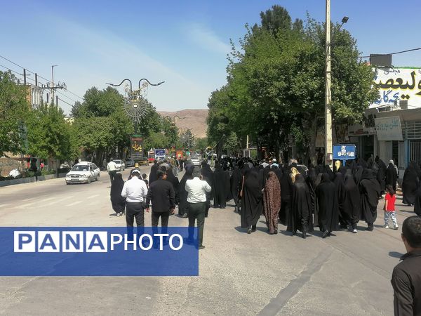 دسته‌روی هیات مذهبی سملقان در سالروز شهادت امام جعفر صادق(ع)