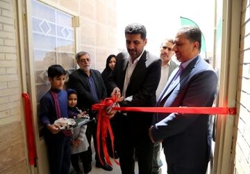 افتتاح مدرسه شهید اکرمی در بافق