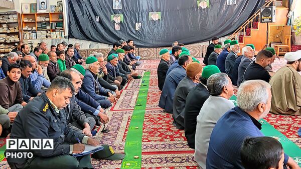 اقامه نماز عبادی سیاسی جمعه در شهر دارالسادات بار نیشابور 