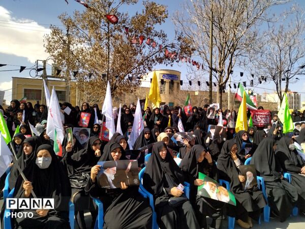تجمع فرهنگیان شهرکرد برای خون خواهی قائد امت 