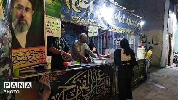 موکب عاشقان ولایت در شب صد و هفتاد و سوم 