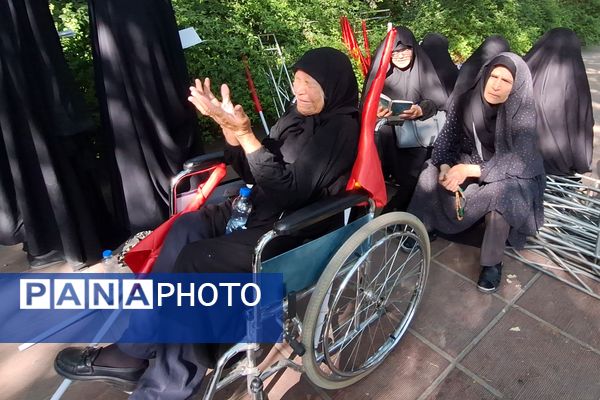 مراسم راهپیمایی جاماندگان اربعین حسینی در شیراز