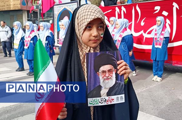 راهپیمایی یوم الله۲۲بهمن در شهرستان نیشابور 