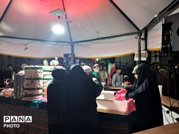 دل‌های عاشق در حسینیه فضل نیشابور به انتظار موعود