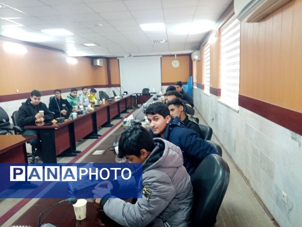 جلسه کمیته پشتیبانی بسیج دانش آموزی حوزه امام جعفر صادق علیه السلام