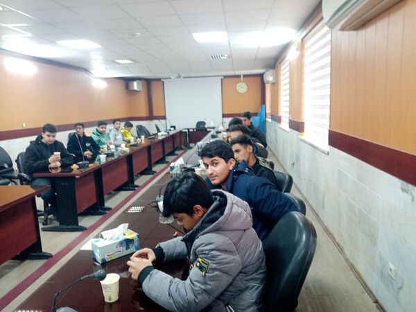 جلسه کمیته پشتیبانی بسیج دانش آموزی حوزه امام جعفر صادق علیه السلام
