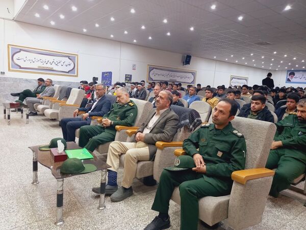 مراسم یادواره شهدای دانش‌آموز و معلم در شهرستان خلیل آباد