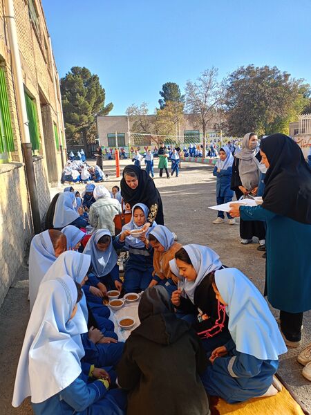 عزاداری ایام فاطمیه در دبستان  بنت الهدی صدر ۲