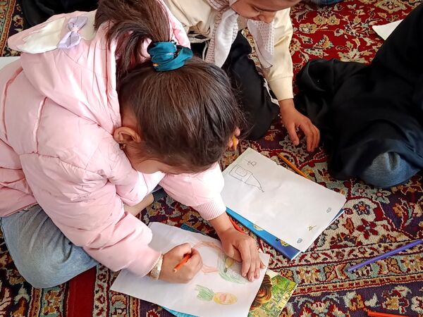 برپایی غرفه کودک در نمازجمعه شهرستان کاشمر 