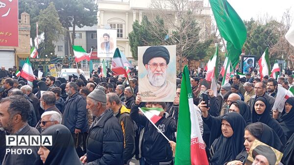  راهپیمایی روز قدس باحضور پرشور مردم نیشابور