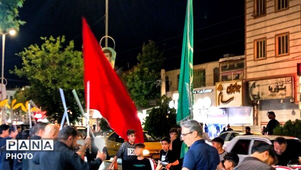 طنین نوای لبیک یا حسین در محفل عاشقان ولایت