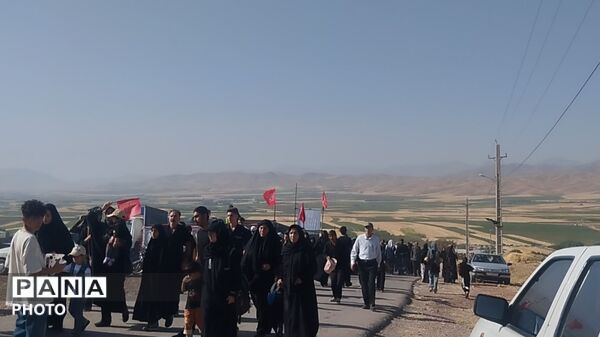 نوای جاماندگان در جاده عشق؛ طنین نام حسین (ع) در مسیر پیرکه تا پیرمحمدشاه