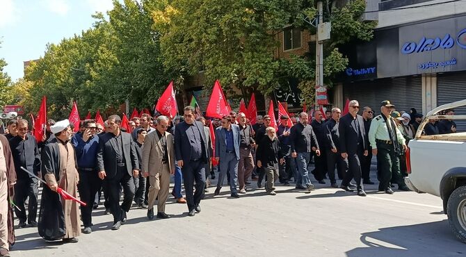 پیاده روی اربعین جاماندگان حسینی