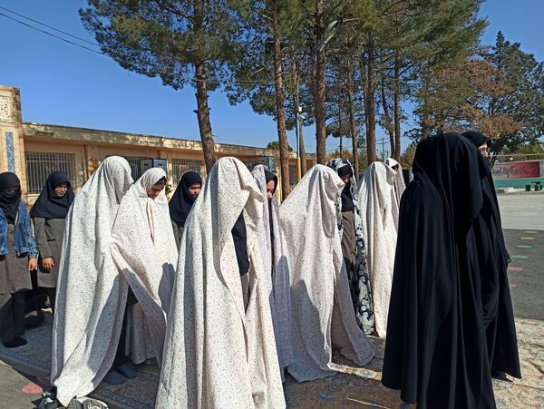 برگزاری نماز باران در شهرستان کاشمر