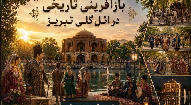 بازآفرینی تاریخ در ائل‌گلی تبریز