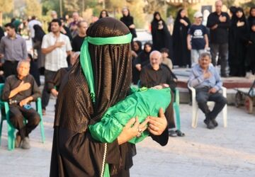 آیین تعزیه در امامزاده عقیل (ع) اسلامشهر