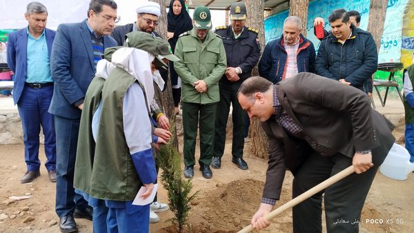 مراسم درختکاری در کلات 