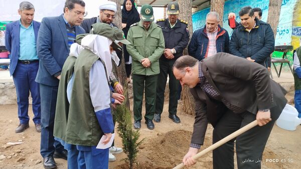 مراسم درختکاری در کلات 