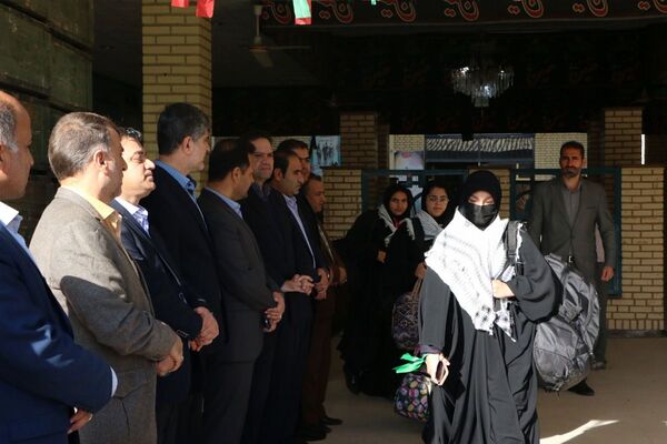 آغاز سفر معنوی دانش‌آموزان ملارد به مناطق عملیاتی جنوب کشور