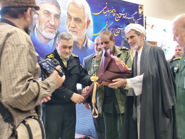 برگزاری ششمین سالگرد شهادت حاج قاسم سلیمانی در گلستان شهدای اصفهان