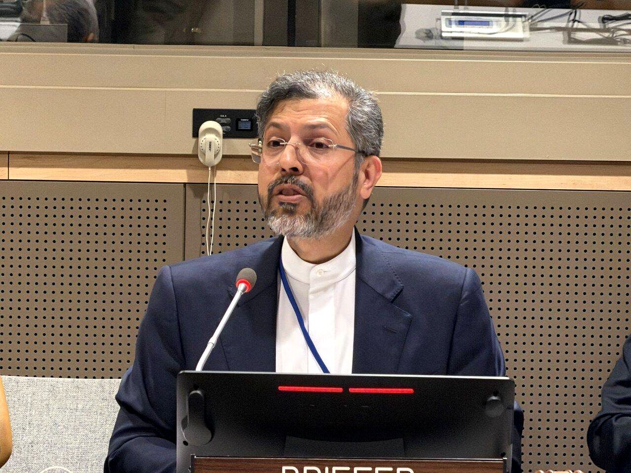 خطیب‌زاده: پیشنهاد‌های ایران به طرف مقابل منصفانه و عملیاتی هستند