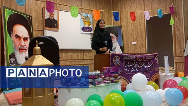 جشن روز دختر و حضور خادمان حرم امام رضا (ع) در فاروج