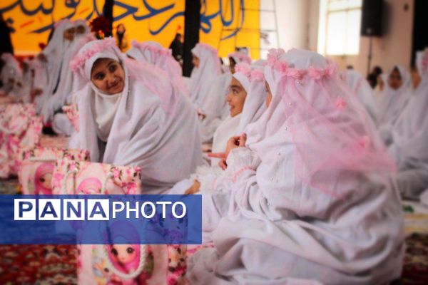 مراسم لبخند فرشته‌ها در شهرستان بام و صفی آباد