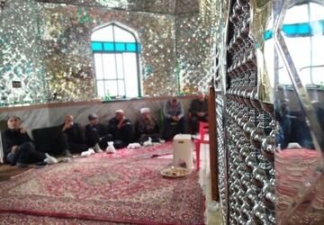 عزاداری ایام پایانی ماه صفر در آمل