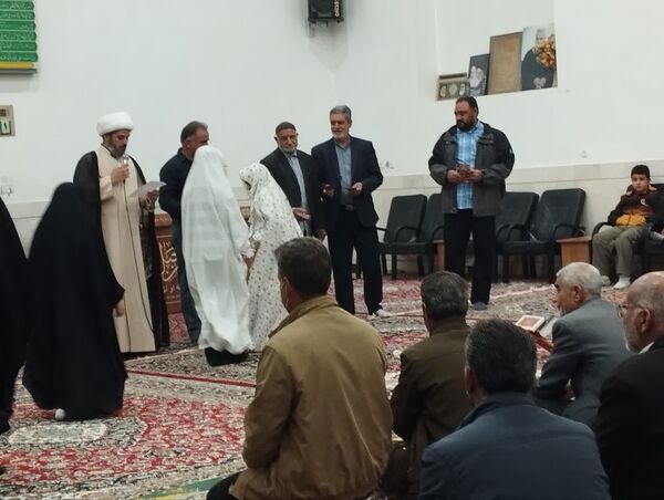 جشن روز مادر و ولادت حضرت زهرا س در مسجد جامع روستای مهدی آباد خلیل آباد 